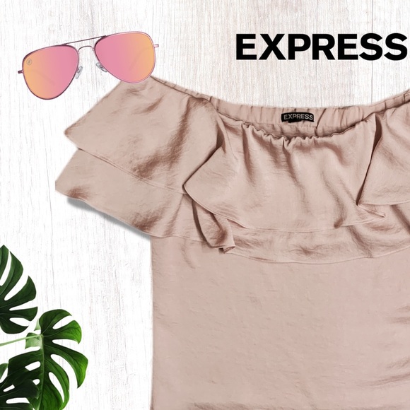 Express Off The Shoulder Top SMALL (T-0030) - Picture 2 of 5